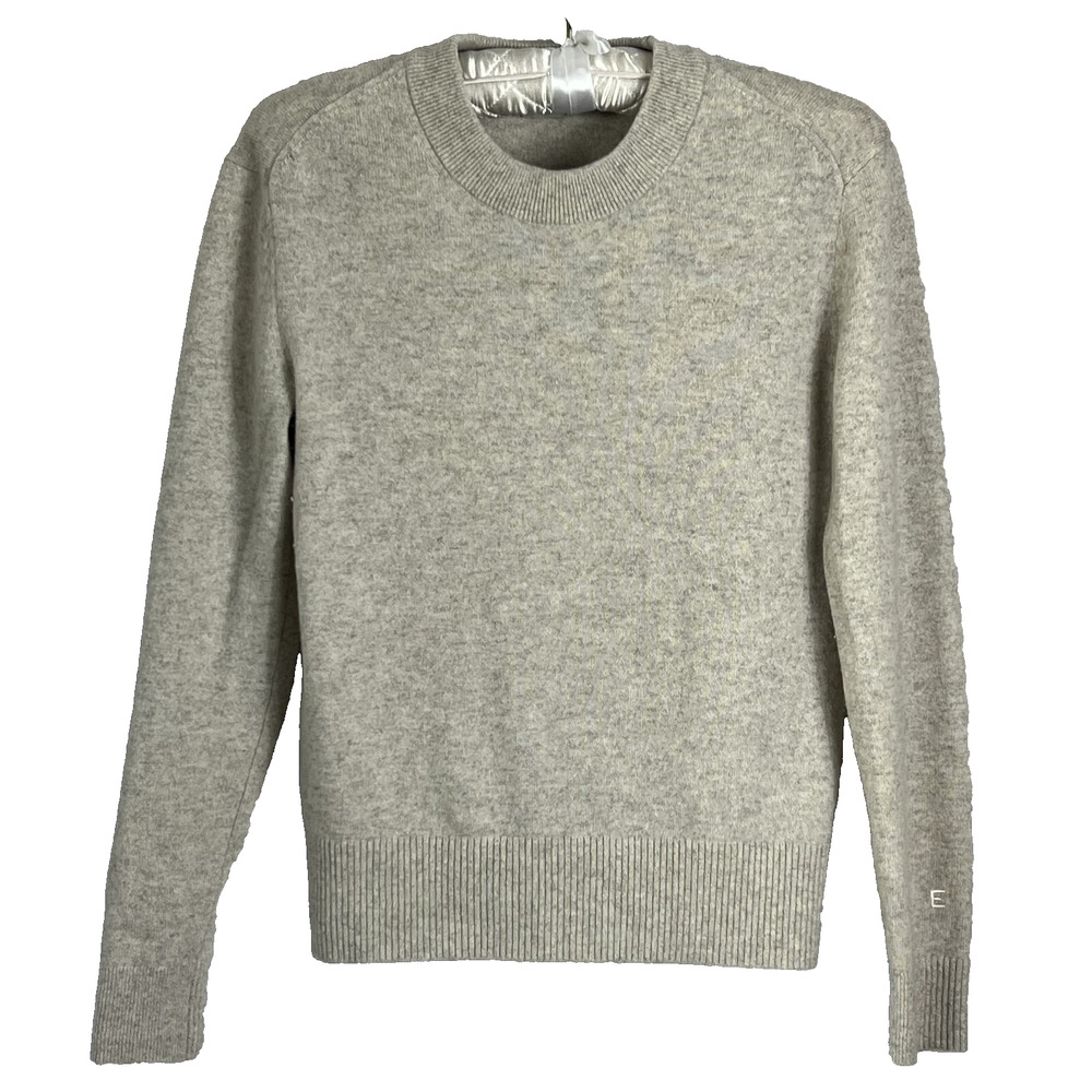 EVERLANE Sweater Women's Size XS The Cashmere Crew Canvas Beige Knit